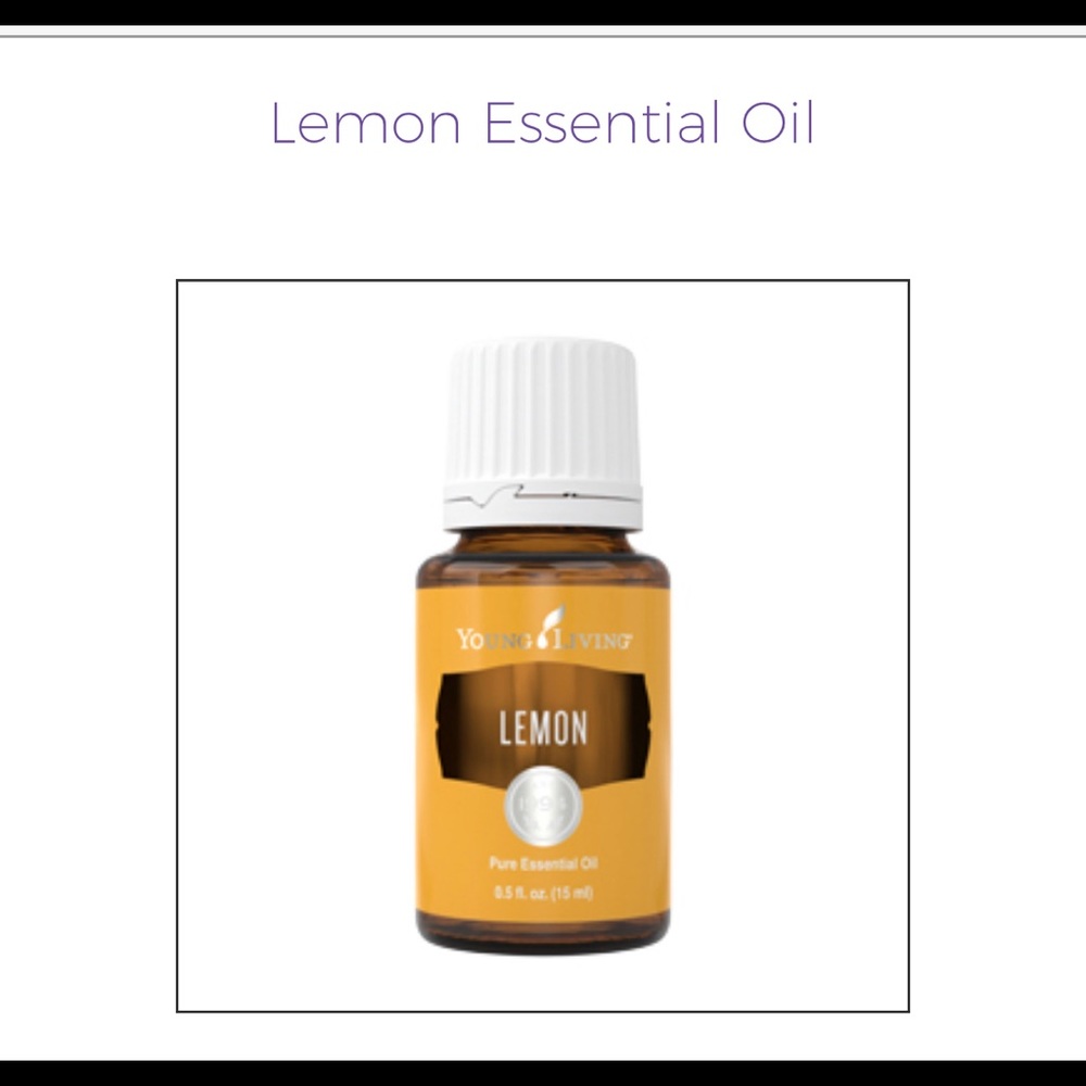 Young Living Lemon Essential Oil 15 ml NEW